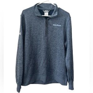Nike Dri Fit Quarter‎ Zip Pullover San Diego emblem Size M
